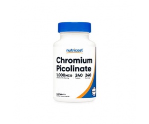 CHROMIUM PICOLINATE -1000 MCG- 240 CAPS- HỔ TRỢ CÂN BẰNG ĐƯỜNG HUYẾT (TIỂU ĐƯỜNG 2)