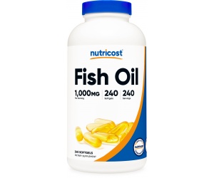 FISH OIL Softgels (1000 MG) (240 Softgels)- Dầu Cá - Chất Bổ Sung Đa Chức Năng