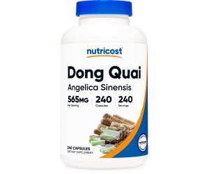 DONG QUAI  Capsules (565 MG) (240 Capsules)- Đương Quy - Tăng Cường Sinh Lý Nữ