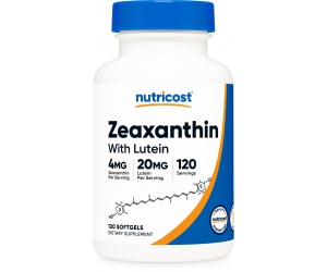 ZEAXANTHIN WITH  LUTEIN  Softgels(120 Softgels)- Bổ Sung Dưỡng Chất Cho Mắt