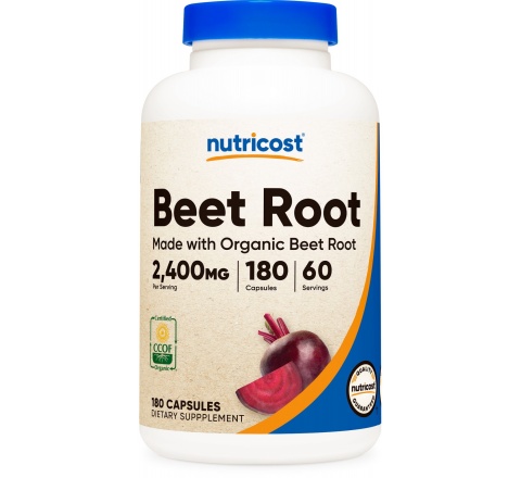 BEET ROOT Capsules (MWO) (2,400 MG) (180 Capsules)- Rễ Củ Cải Đường- Hổ Trợ Hệ Miễn Dịch- Trung Hòa Gốc Tự Do