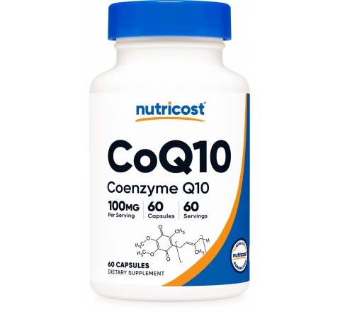 CoQ10 Capsules (100 MG) (30 Capsules)- Hổ Trợ Tim, Chức năng Nhận Thức Của Não