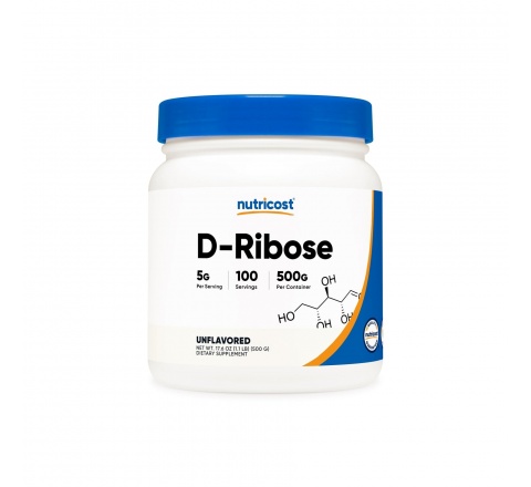 D-RIBOSE Powder (500 Grams)- Hổ Trợ Tập Luyện, Tăng Cường Sức Khỏe Mô Cơ cho Nam Giới