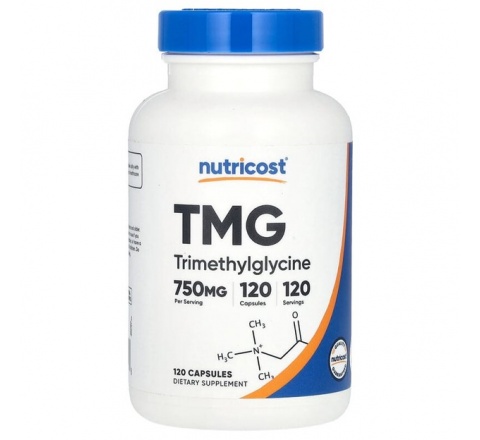 TMG Capsules (750 MG) (120 Capsules)- Hổ Trợ Người Tập Thể Hình -Bảo vệ hệ thống Tim Mạch-Gan