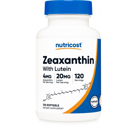 ZEAXANTHIN WITH  LUTEIN  Softgels(120 Softgels)- Bổ Sung Dưỡng Chất Cho Mắt