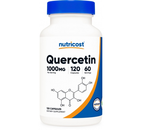 QUERCETIN  Capsules (1000 MG) (120 Capsules)- Tăng đề kháng-Giảm các triệu chứng theo mùa (Viêm Khớp, Huyết Áp)