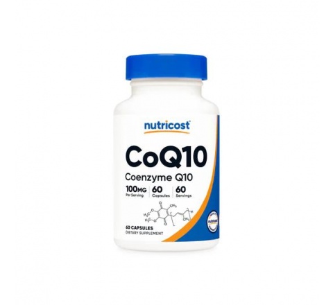 CoQ10 Capsules (100 MG) (60 Capsules)- Hổ Trợ Tim, Chức năng Nhận Thức của Não