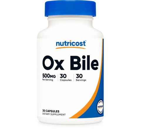 OX BILE  250MG  (30 Capsules)- Hổ Trợ Tiêu Hóa- Phân Hủy Chất Béo