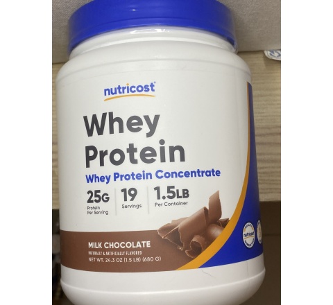 Whey Protein Concentrate Powder -1.5LBS( 680 GR) -BỘT ĐẠM CÔ ĐẶC